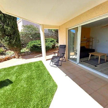 Apartamento Plain-pied Jardin 6 Personnes Clim Vue Parking Wifi Terrasse Piscine Dans La Résidence *