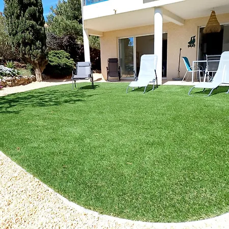 Apartment Plain-pied Jardin 6 Personnes Clim Vue Parking Wifi Terrasse Piscine Dans La