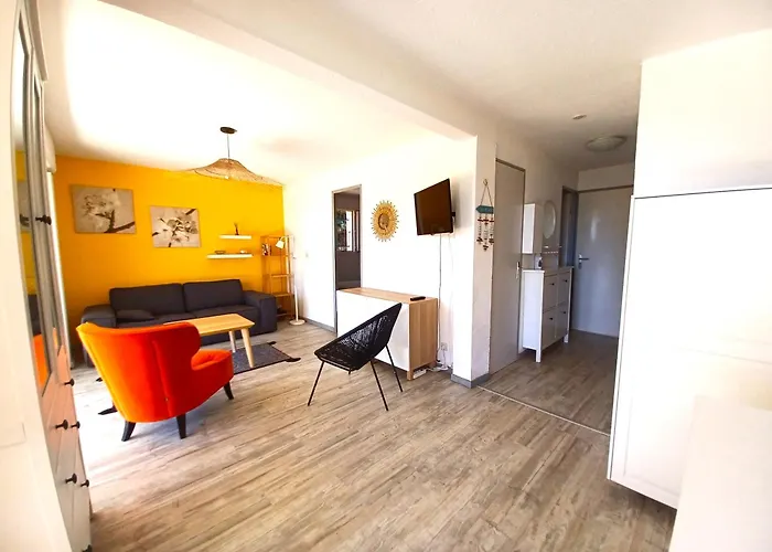 Plain-pied Jardin 6 Personnes Clim Vue Parking Wifi Terrasse Piscine Dans La 公寓 Saint-Pierre-la-Mer (Aude)