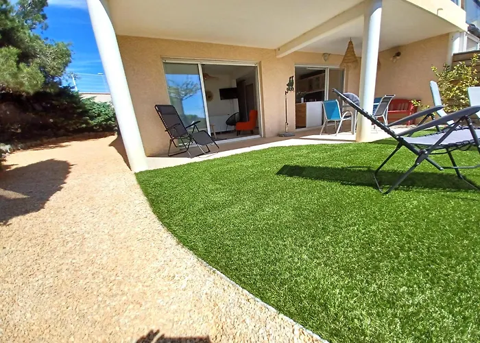 Plain-pied Jardin 6 Personnes Clim Vue Parking Wifi Terrasse Piscine Dans La 公寓 Saint-Pierre-la-Mer (Aude)