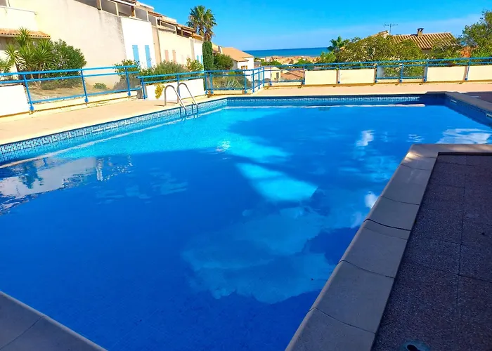 Plain-pied Jardin 6 Personnes Clim Vue Parking Wifi Terrasse Piscine Dans La 公寓 Saint-Pierre-la-Mer (Aude)