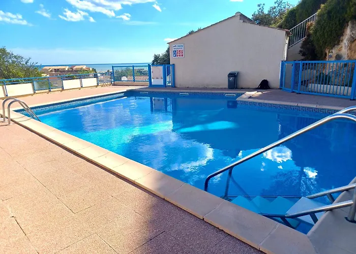 Plain-pied Jardin 6 Personnes Clim Vue Parking Wifi Terrasse Piscine Dans La 公寓 Saint-Pierre-la-Mer (Aude)