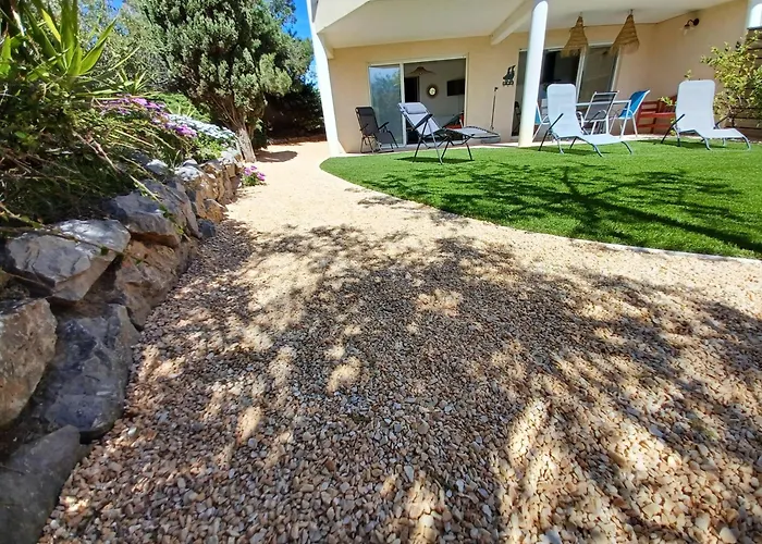 公寓 Plain-pied Jardin 6 Personnes Clim Vue Parking Wifi Terrasse Piscine Dans La *