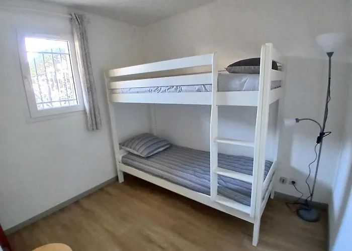 公寓 Plain-pied Jardin 6 Personnes Clim Vue Parking Wifi Terrasse Piscine Dans La
