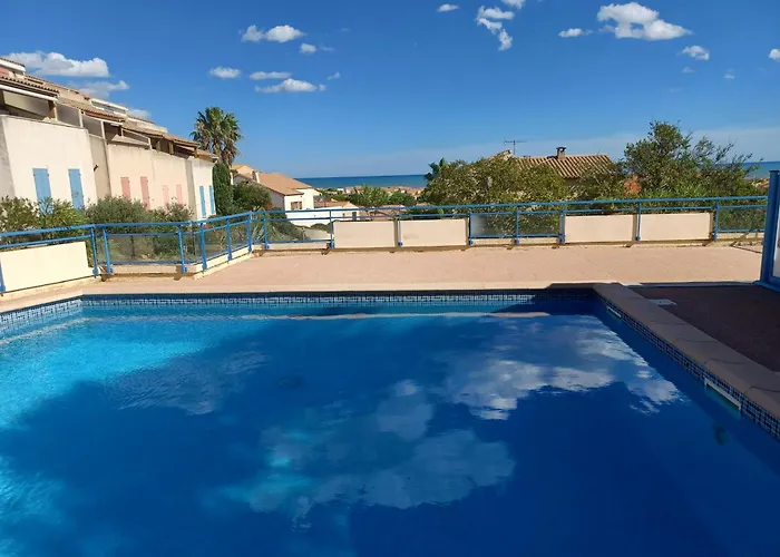 Plain-pied Jardin 6 Personnes Clim Vue Parking Wifi Terrasse Piscine Dans La 公寓 Saint-Pierre-la-Mer (Aude)